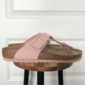 NEW Birkenstock Gizeh Rivet Sandals Womens EU 41 US 10-10.5 Pink Vegan 2026-3c2